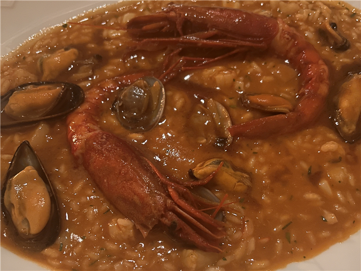 seafood risotto